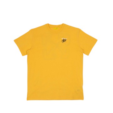 Off White Kids 塗鴉黃色 T-Shirt