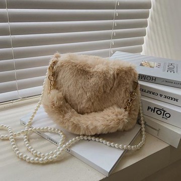 秋冬毛毛包包2023新款今年流行時尚女包ins手拎單肩包斜挎小方包