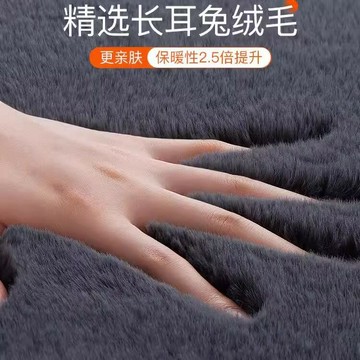 羊絨護膝蓋保暖老寒腿男女士關節中老年防寒加厚綁帶防滑長筒套冬