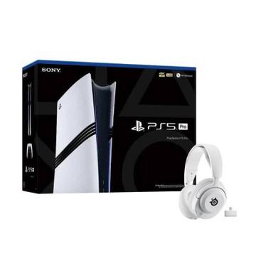 PlayStation PS5 PRO 數位版 + Steelseries 賽睿 Nova 5P 無線耳麥 白色 台灣公司貨