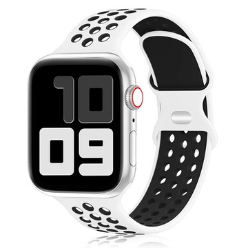 七彩硅膠運動錶帶 蘋果錶帶 防水錶帶  適用於 Apple Watch 8 7 6 5 4 SE 49mm 45mm