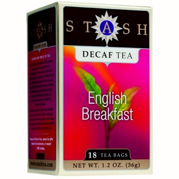 Black Tea Decaf English Breakfast 18 Count by Stash Tea