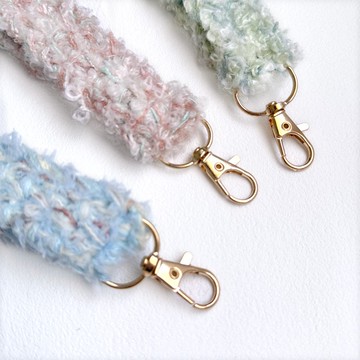 【粉彩pastel】手混線 編織 手機繩