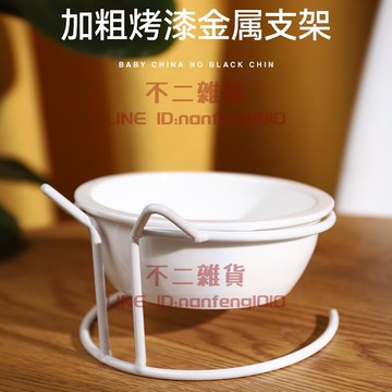 寵物碗陶瓷狗狗碗食盆雙碗食碗飯碗貓咪喝水碗飯盆寵物用品【不二雜貨】