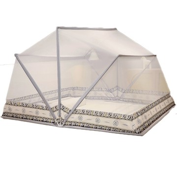 南極人網紅折疊蚊帳家用2021新款免安裝蒙古包學生宿舍單人上下鋪