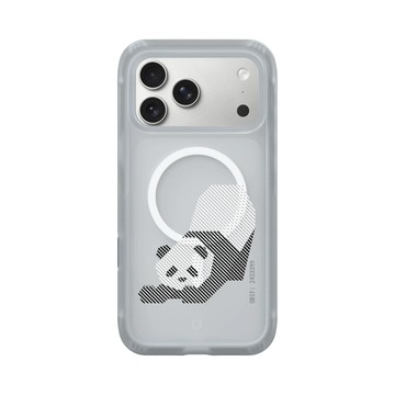 iPhone 17 Pro Max AirX 流變灰 - The Wildlife Collection 動物野境系列 - 大熊貓