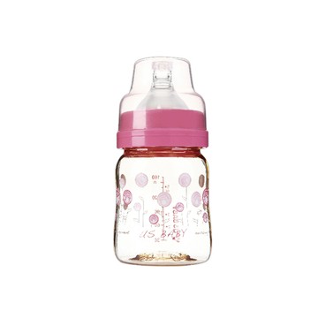US baby 優生 真母感PPSU 奶瓶 寬口  顏色隨機  160ml  2瓶