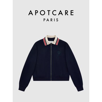 【新品】法國APOTCARE官網 純棉休閑外套女2025新款秋季男女同款