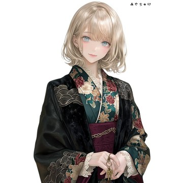 【9 月新款】07-144-0073 人物貼紙 幻想復古浪漫喫茶