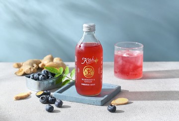【Kai】有機藍莓薑汁康普茶 330ml*6瓶