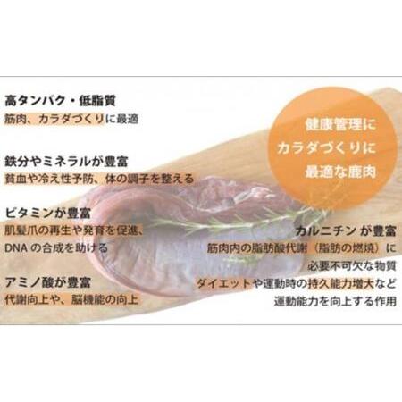 ふるさと納税 天然芭蕉鹿 特上赤身モモ肉ステーキ用200g×3 鹿肉用特製焼肉のたれ1本・特製スパイス1本付き 三重県伊賀市