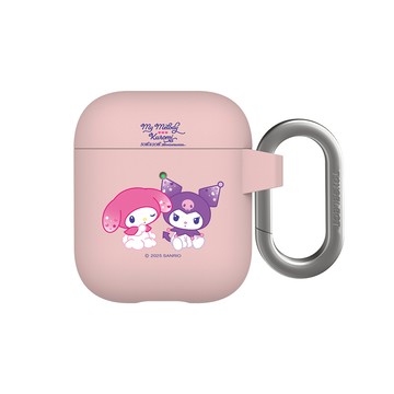 【正版授權】酷洛米淘氣甜心雙搭強悍防摔AirPods保護套