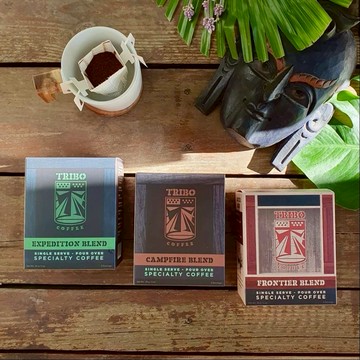 【TRIBO COFFEE】冠軍烘豆師配方款 濾掛式咖啡 (5入 x3盒)