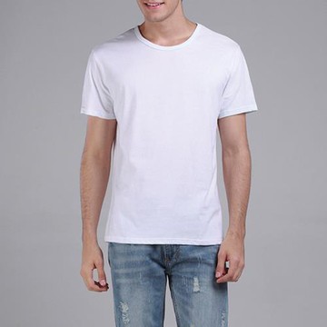 加肥加大體恤 夏特大碼肥佬男胖8XL萊卡棉純色圓領短袖T恤胸圍170