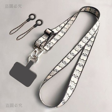 闆娘回饋🔔手機掛繩 長款斜背頸掛鏈 可調節寬肩帶 結實耐用 高端復古 防掉落手腕繩 手機掛繩 頸掛繩 斜背包0C5D