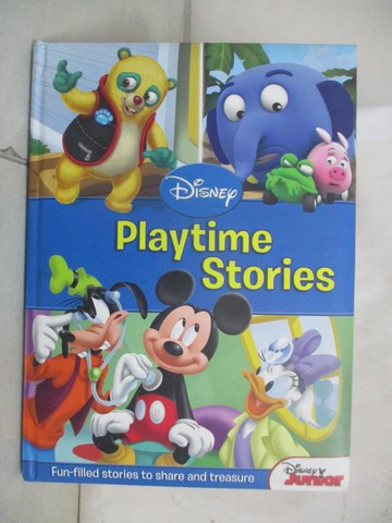 【書寶二手書T3／兒童文學_R63】Disney Mega Treasury - Junior Playtime Stories_Parragon Books Ltd