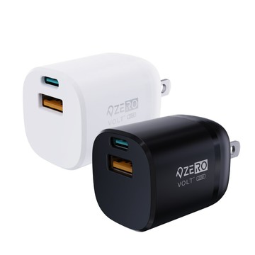 ZERO｜零式創作  VOLT⁺ 20W迷你充電器 (黑/白) 現貨 廠商直送