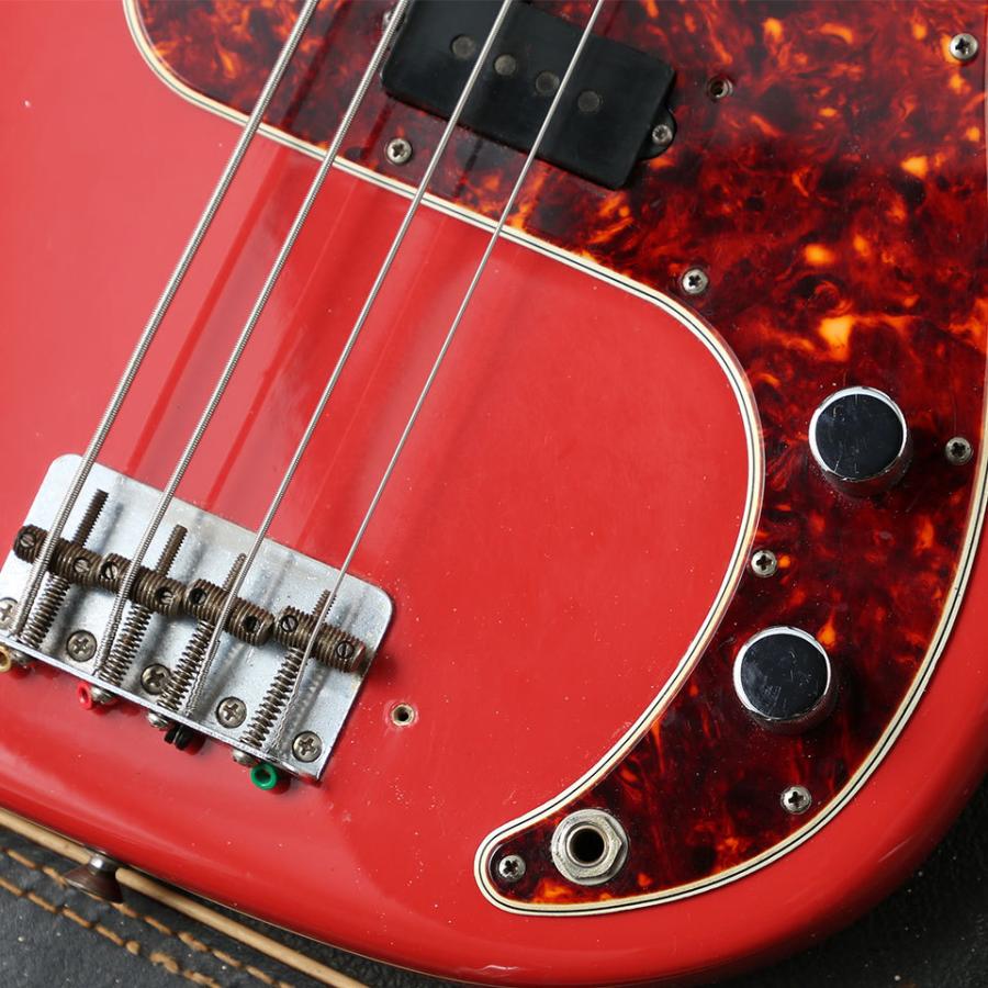 Fender Precision bass 1965 Fiesta Red Refin