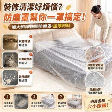 💎隔日免運💎加大加厚加大鬆緊防塵罩 加厚材料 防塵罩 大型傢俱裝修保護罩 傢俱防塵蓋布  遮蓋防灰塵
