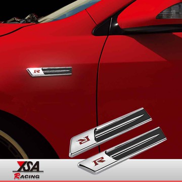 YSA 汽車通風板(紅R字)
