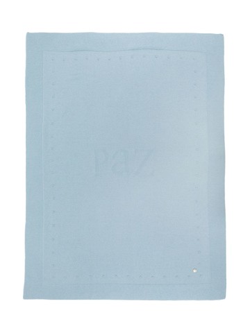 Paz Rodriguez - Magia wool blanket - kids - Wool - One Size - Blue