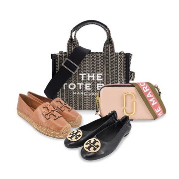 TORY BURCH/MARC JACOBS 經典平底鞋/草編鞋/相機包/托特包(多款選)