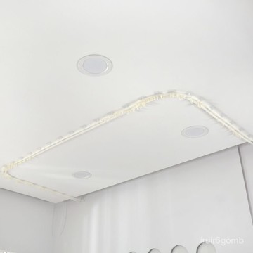 ✨桃園有貨✨u型滑軌粘貼宿捨上鋪軌道皮條支架可彎曲滑軌上鋪專用軌道 BPFN