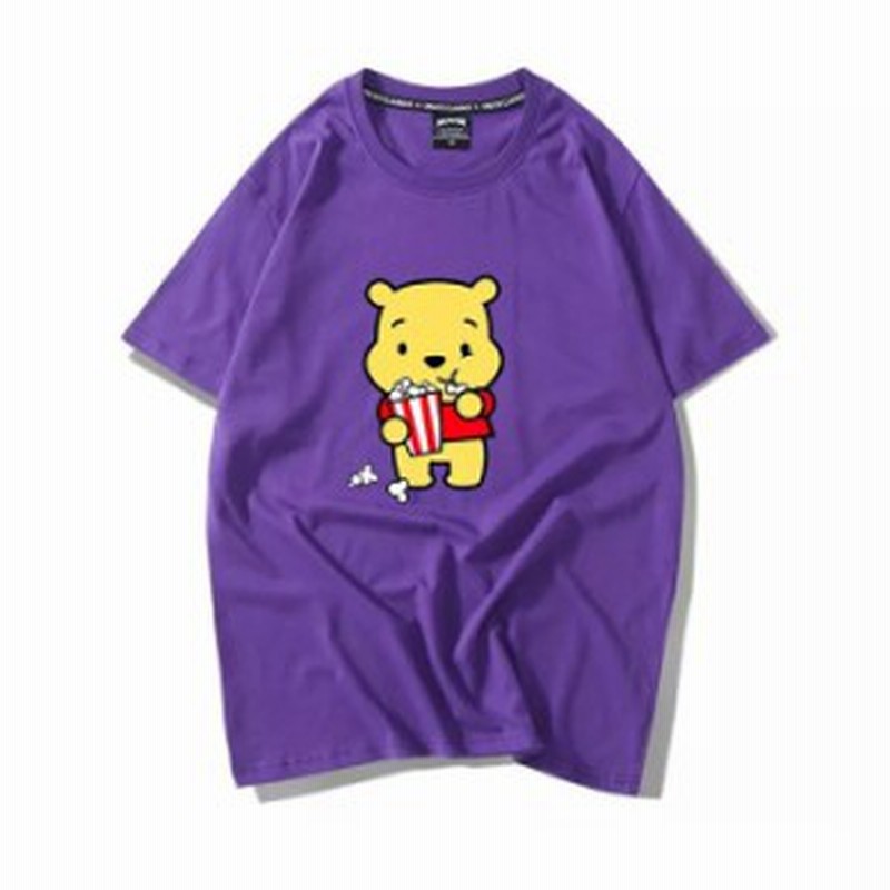 クマのプーさん Tシャツ ペアルック Tシャツ 半袖 ペア レディース Tシャツ ペアルック カップル メンズ 可愛い 恋人 お揃い T Shirt 通販 Lineポイント最大1 0 Get Lineショッピング