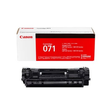 Canon CRG-071 原廠黑色碳粉匣 (適用LBP122dw、MF272dw、MF275dw)
