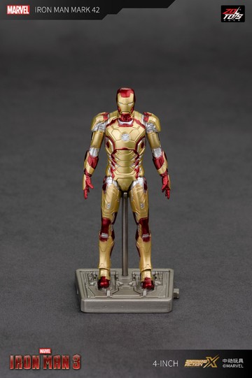 中動 鋼鐵人 Mark 42 4吋人偶
