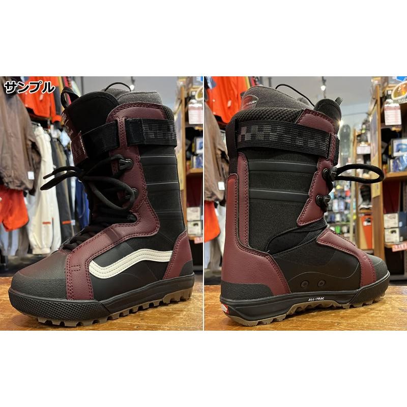 23-24 VANS HI-STANDARD PRO BURGANDY 23.5 Snowboard Boots