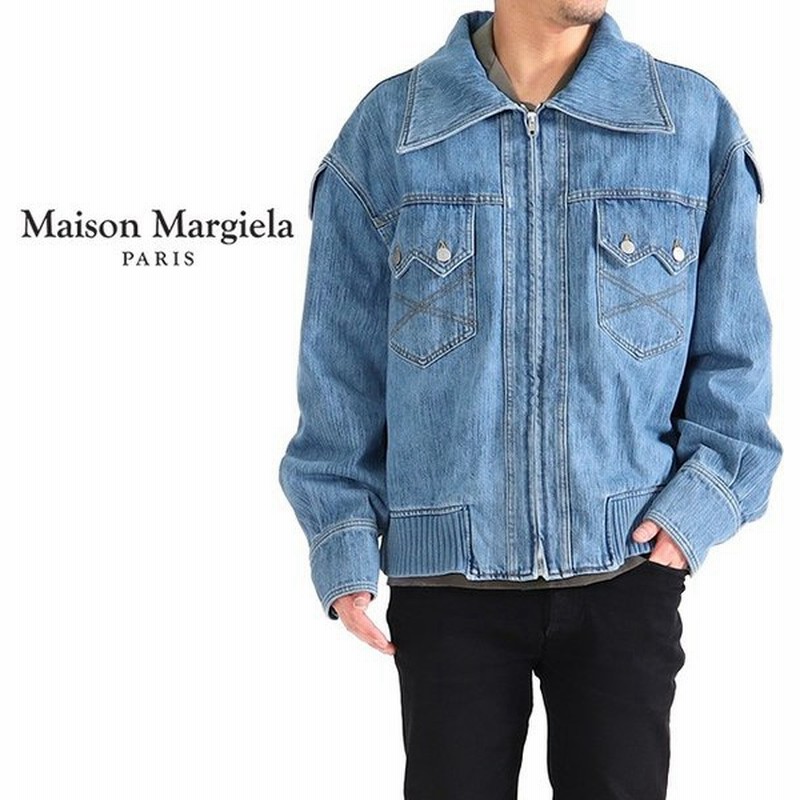 Maison Margiela メゾンマルジェラ デニムジャケット S30am0457 S ボンバージャケット メンズ 通販 Lineポイント最大0 5 Get Lineショッピング