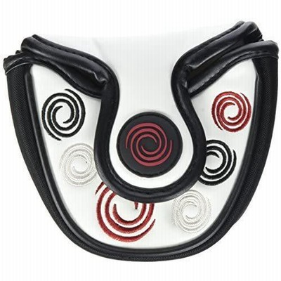 オデッセイ(odyssey) Swirl White Mallet Headcover 並行輸入品 (ホワイト)