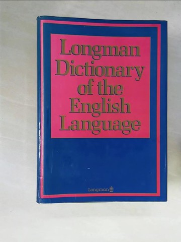 【書寶二手書T5／字典_ZGL】Longman Dictionary of the English Language