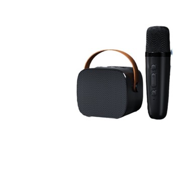 K歌音箱藍牙無線小音響話筒麥克風一體戶外便攜logo企業禮品絲印【Snowbelle優選】