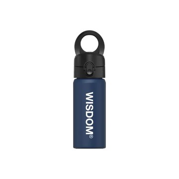 磁吸水壺 AquaStand 不鏽鋼 480cc - 無吸管 子夜藍 - WISDOM - WISDOM