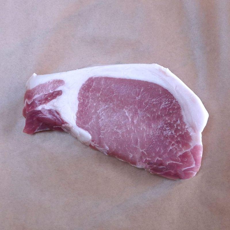 北海道 放牧豚 ロース肉 厚切り ポーク ステーキ 冷凍 200g 国産 豚肉 Free-Range Pork Loin Steaks fr