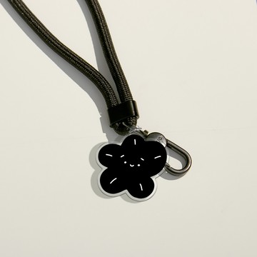 微笑花花吊飾手機長掛繩/背帶