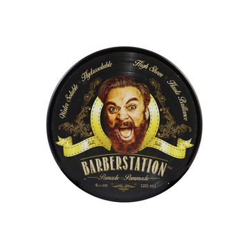BARBERSTATION 硬漢髮油(紅)120ml