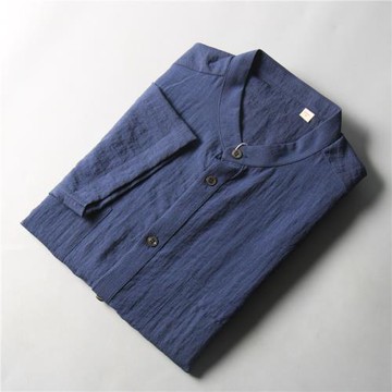 日單外貿剪標尾貨一線工廠出口短袖襯衫純色夏季氣質休閑日常男士