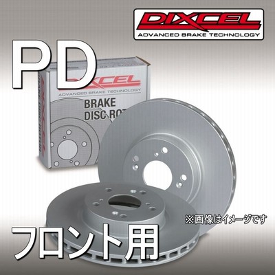 ブレーキローター マツダ プレマシー CREW 4WD車 ディクセル PD