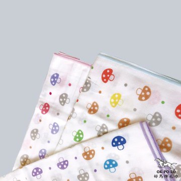 【OKPOLO】台灣製造麻紗運動巾6條裝(輕巧攜帶方便)