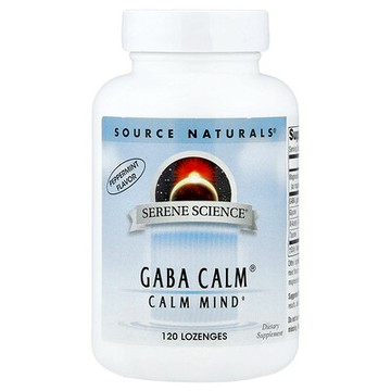 Source Naturals, Serene Science®，GABA Calm®，120 錠劑