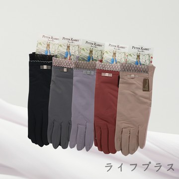 比得兔冰感高彈力花邊防滑防曬手套-GL8911-1雙入