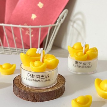 【Miss Luna 露娜小姐】招財有三寶茶蠟 100%天然大豆蠟