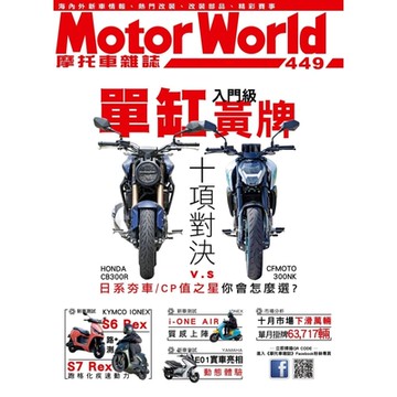 摩托車雜誌Motorworld 12月號/2022 第449期_Readmoo 讀墨電子書