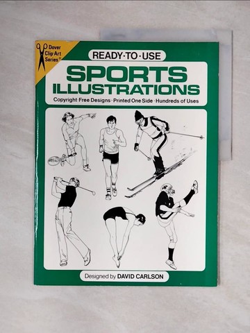 【書寶二手書T1／藝術_ZG7】Ready-To-Use Sports Illustrations_Carlson, David