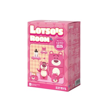 52TOYS 迪士尼玩具總動員草莓熊的房間盲盒手辦盒玩(單入隨機出貨)