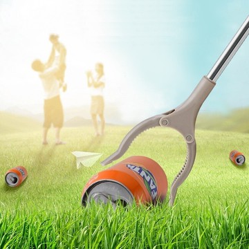 加長不鏽鋼取物夾 1公尺 拾物器 垃圾夾 縫隙夾 環保衛生 夾縫高處取物 方便輕巧ae03122