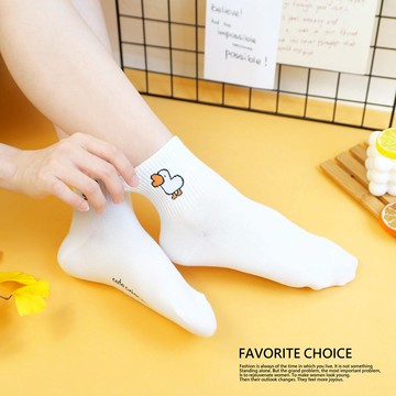 韓國襪可愛插畫動物短襪-多款任選